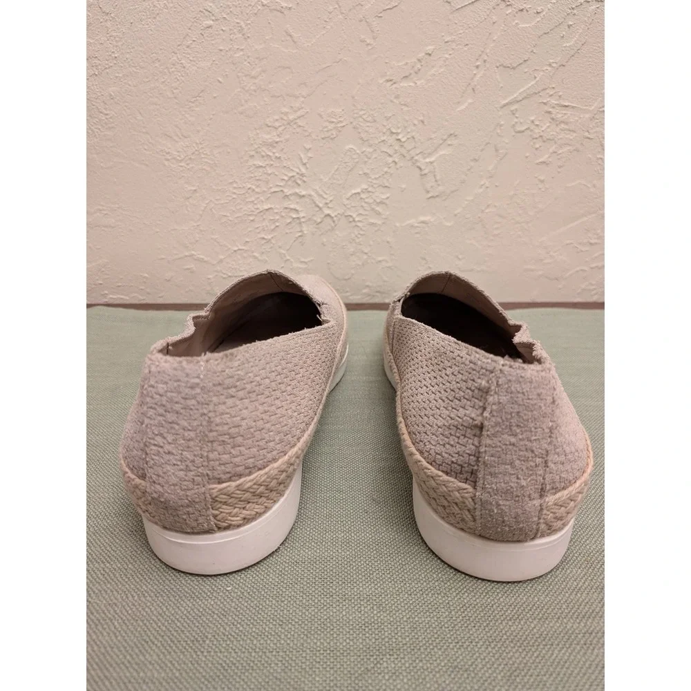 Donald Pliner Women's Beige Woven Espadrille Flats‎ Slip On Shoes Size 6M